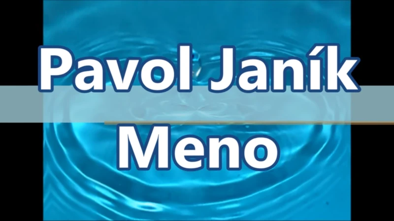 ilustrácia k básni Pavla Janíka Meno