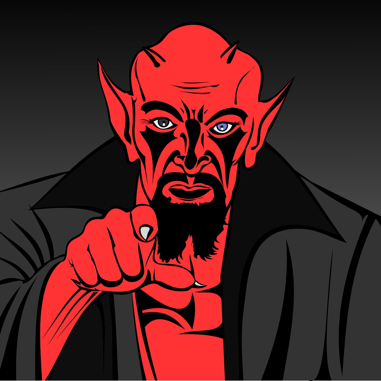 demon, devil, hell