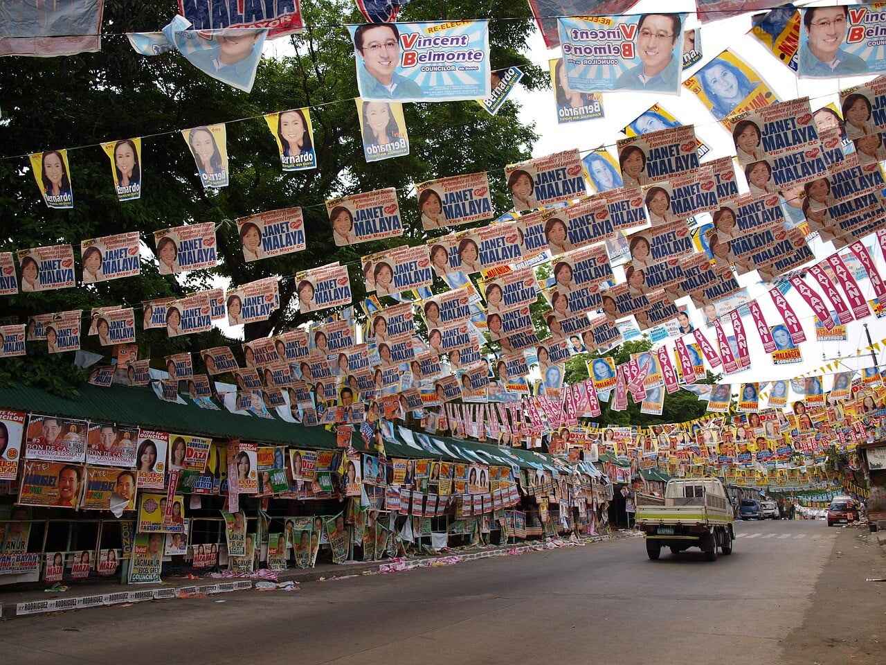 election, campaign, poster