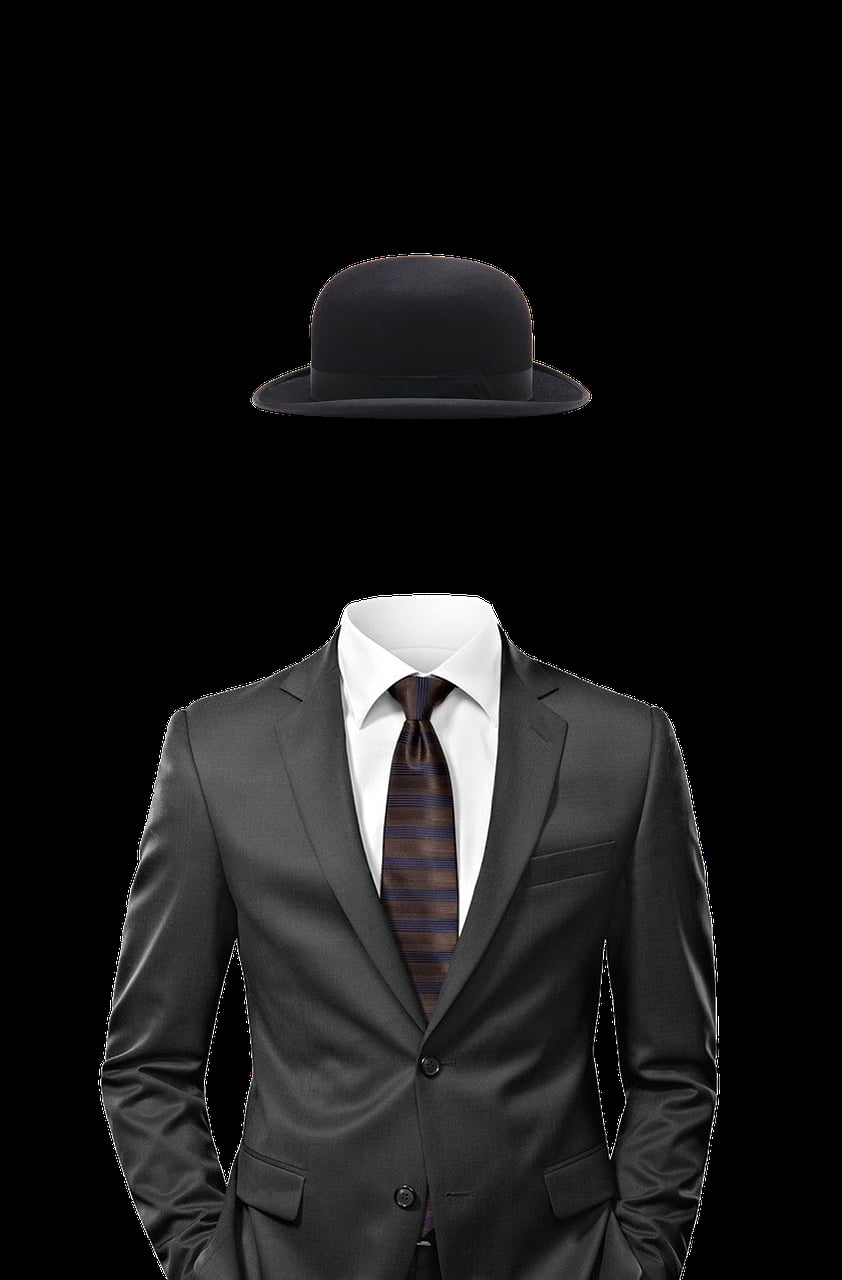 invisible, man, top hat