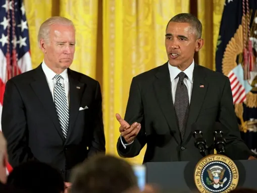 Joe Biden a Barack Obama