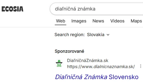 snímka obrazovky
